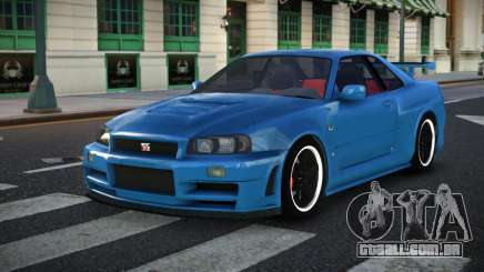 Nissan Skyline R34 Ozib para GTA 4