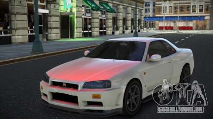Nissan Skyline R34 Ekut para GTA 4