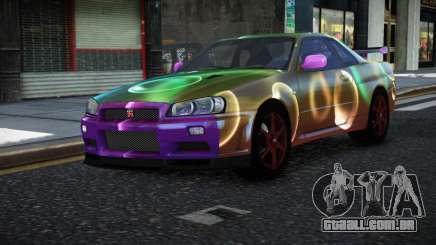 Nissan Skyline R34 Nolia S2 para GTA 4