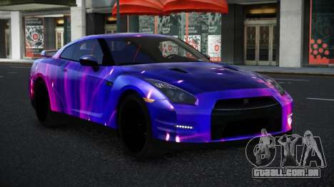 Nissan GT-R Eleryah S6 para GTA 4