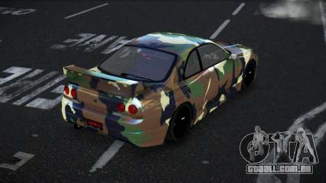 Nissan Skyline R33 Mexron S13 para GTA 4