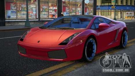 Lamborghini Gallardo Ganojucus para GTA 4
