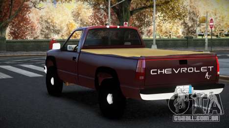Chevrolet Silverado Uwuh para GTA 4
