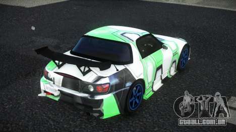 Honda S2000 Colulie S9 para GTA 4