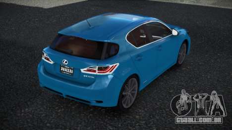 Lexus CT200H Lusyu para GTA 4