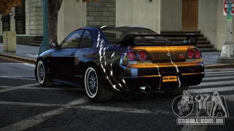 Nissan Skyline R33 Dojuke S5 para GTA 4