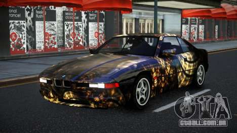 BMW 850CSi Ganlia S5 para GTA 4