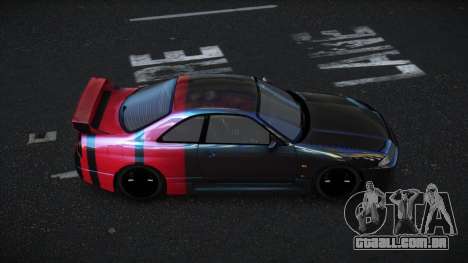 Nissan Skyline R33 Mexron S6 para GTA 4