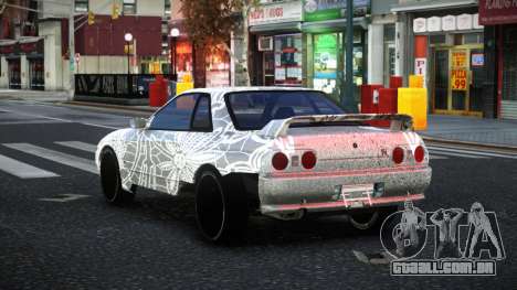 Nissan Skyline R32 Ense S7 para GTA 4