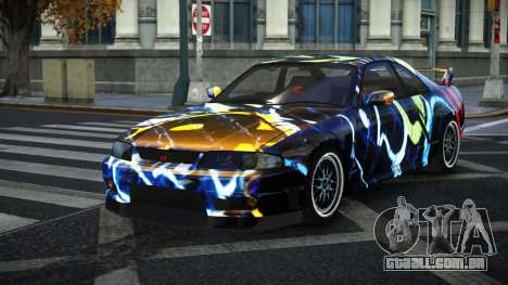 Nissan Skyline R33 Dojuke S10 para GTA 4