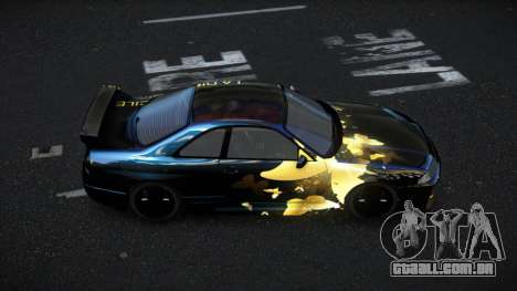 Nissan Skyline R33 Mexron S10 para GTA 4
