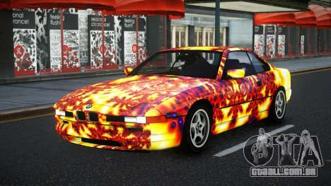 BMW 850CSi Ganlia S6 para GTA 4