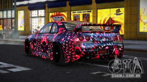 Nissan Skyline R33 Mexron S4 para GTA 4