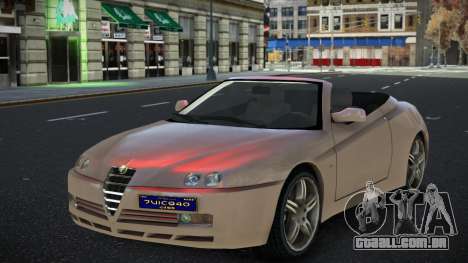 Alfa Romeo Spider Didiluwoc para GTA 4