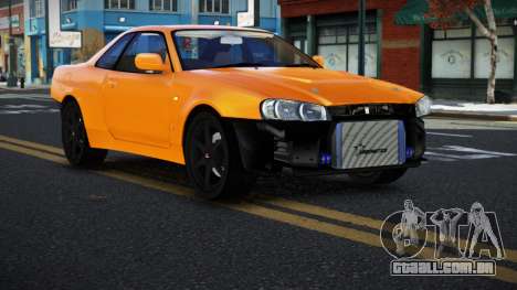 Nissan Skyline R34 Wikapuri para GTA 4