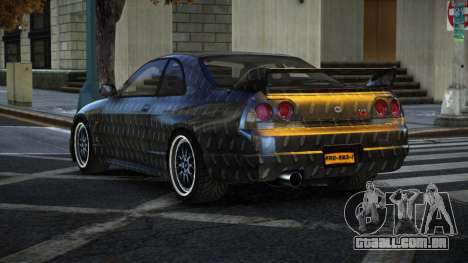 Nissan Skyline R33 Dojuke S4 para GTA 4