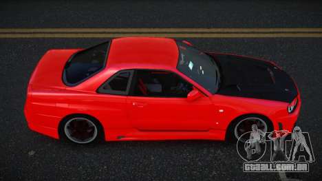 Nissan Skyline R34 Rebeg para GTA 4