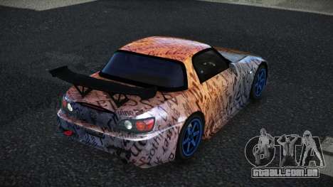 Honda S2000 Colulie S8 para GTA 4