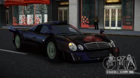 Mercedes-Benz CLK GTR Wapobe para GTA 4