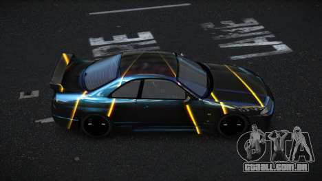 Nissan Skyline R33 Mexron S9 para GTA 4