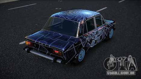 VAZ 2106 Bejala S6 para GTA 4