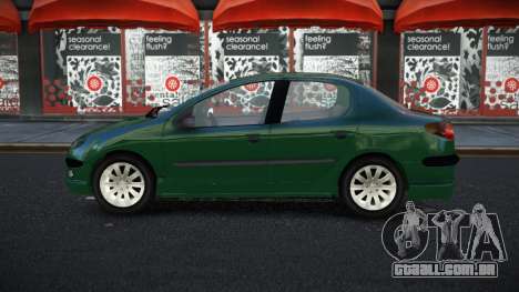 Peugeot 206 Coszu para GTA 4