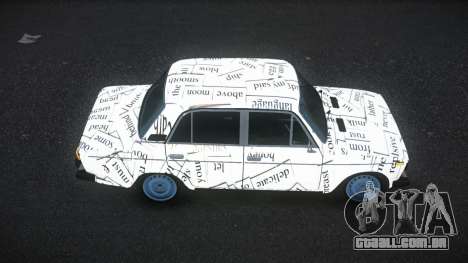 VAZ 2106 Bejala S5 para GTA 4