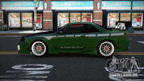 Nissan Skyline R34 Niobe para GTA 4