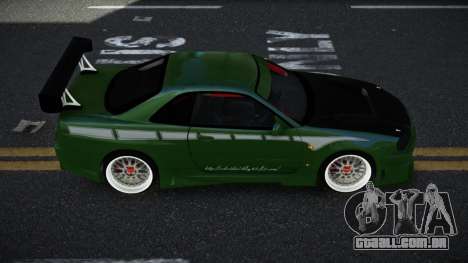 Nissan Skyline R34 Niobe para GTA 4