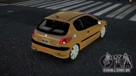 Peugeot 206 Riose para GTA 4