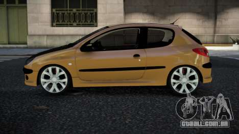Peugeot 206 Riose para GTA 4