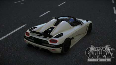 Koenigsegg Agera Wuceve para GTA 4
