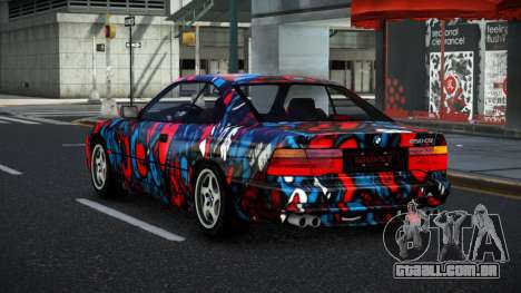 BMW 850CSi Ganlia S8 para GTA 4