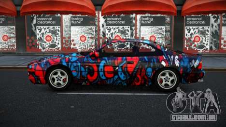 BMW 850CSi Ganlia S8 para GTA 4