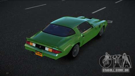 Chevrolet Camaro Z28 Elistian para GTA 4