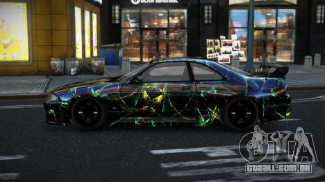 Nissan Skyline R33 Mexron S11 para GTA 4