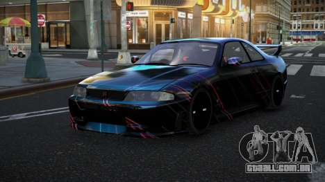 Nissan Skyline R33 Mexron S1 para GTA 4