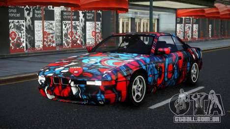 BMW 850CSi Ganlia S8 para GTA 4