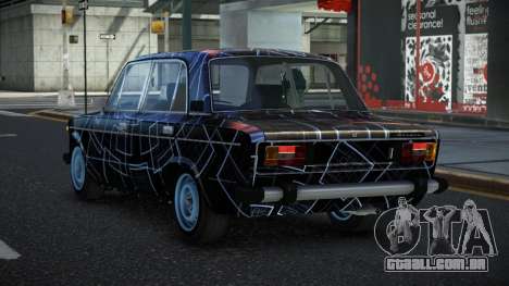 VAZ 2106 Bejala S6 para GTA 4