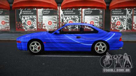 BMW 850CSi Ganlia S4 para GTA 4