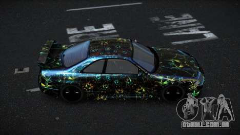 Nissan Skyline R33 Mexron S11 para GTA 4