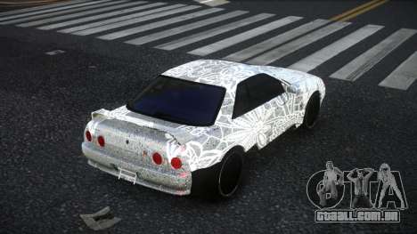 Nissan Skyline R32 Ense S7 para GTA 4