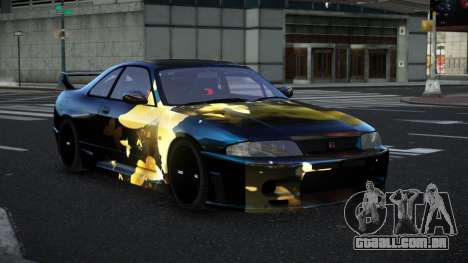 Nissan Skyline R33 Mexron S10 para GTA 4
