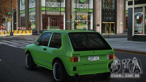 Volkswagen Golf Vufozo para GTA 4