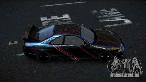 Nissan Skyline R33 Mexron S1 para GTA 4