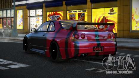 Nissan Skyline R33 Mexron S6 para GTA 4