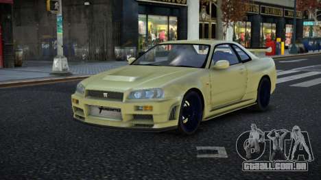 Nissan Skyline R34 Vabiqu para GTA 4