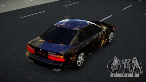 BMW 850CSi Ganlia S5 para GTA 4