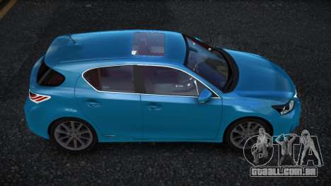 Lexus CT200H Lusyu para GTA 4