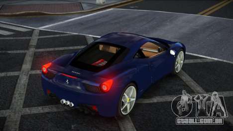 Ferrari 458 Zelolo para GTA 4